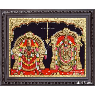 3D Balaji Thayar Tanjore Painting