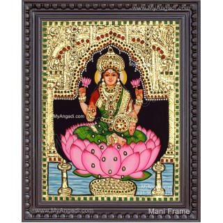 Mahalakshmi Tanjore Painting