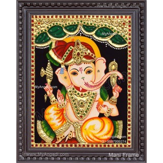 Ganesha Tanjore Painting