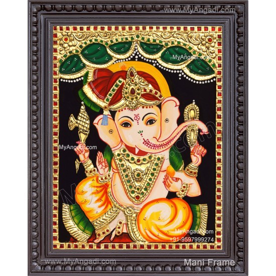 Ganesha Tanjore Painting