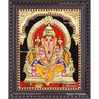 Ganesha Tanjore Painting