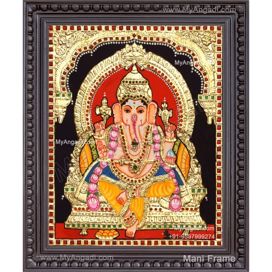 Ganesha Tanjore Painting