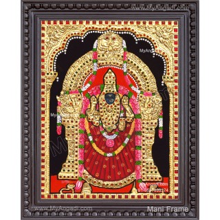 Thaayar Tanjore Painting, Tirupati Padmavathi Thayar Tanjore Painting
