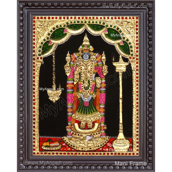 Akilandeswari Devi Tanjore Painting