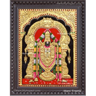 Venkateshwara  Swamy Tanjore Painting