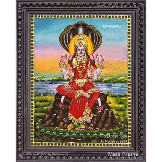 Renuka Devi Tanjore Painting, Amman Tanjore Painting