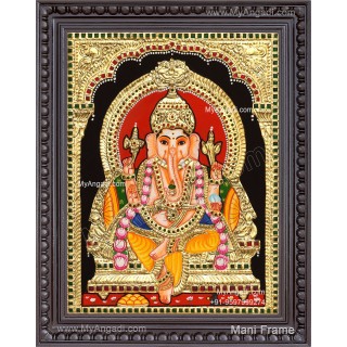 Ganesha Tanjore Painting