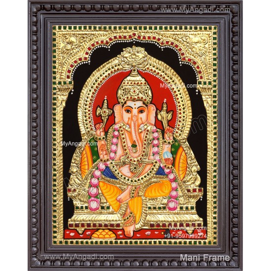 Ganesha Tanjore Painting