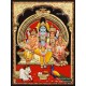 3D Shivan Family Tanjore Painting