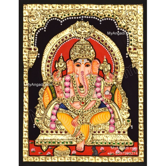 Ganesha Tajore Paintings