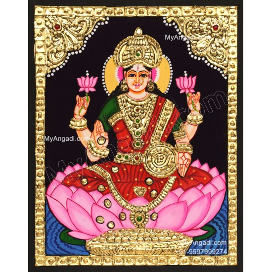 Mahalakshmi Tanjore Painting