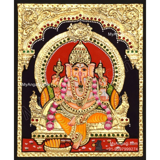 Ganesha Tajore Paintings