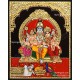 Shiva Family Tanjore Painting