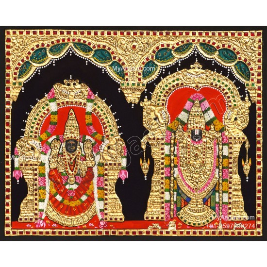 Balaji Thayar Tanjore Painting