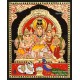 Shiva Family Tanjore Painting