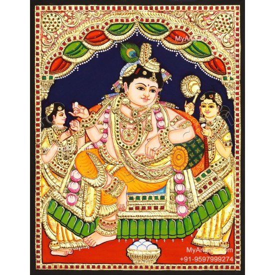 Krishna Tanjore Paintings