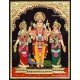Murugar valli deivanai Tanjore Painting