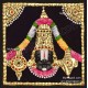 Balaji Face Tanjore Painting