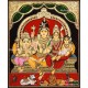 Shivan Family Tanjore Painting