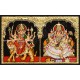 Durga Saraswathi Tanjore Painting