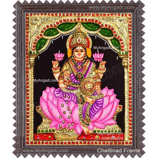 Lakshmi 3D Tanjore Painting