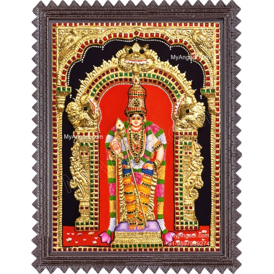 Murugan 3D Tanjore Painting