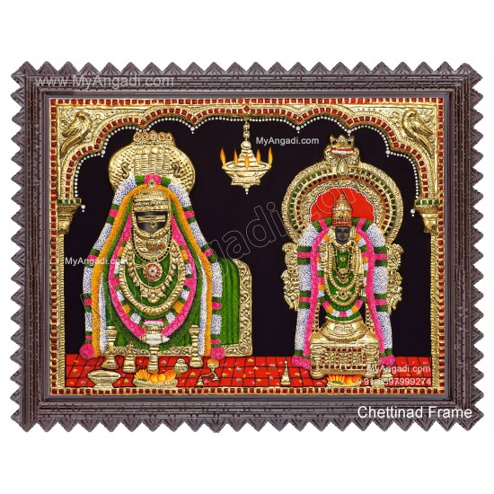 Annamalaiyaar  Unnamalaiyaar 3D Tanjore Painting
