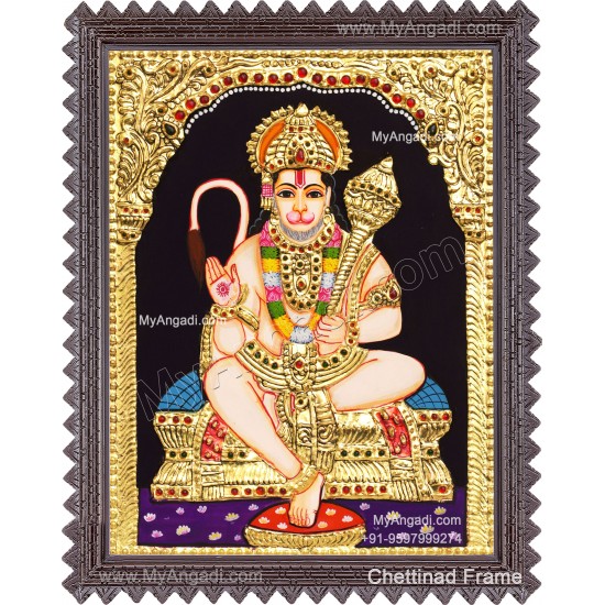 Hanuman Tanjore Painting