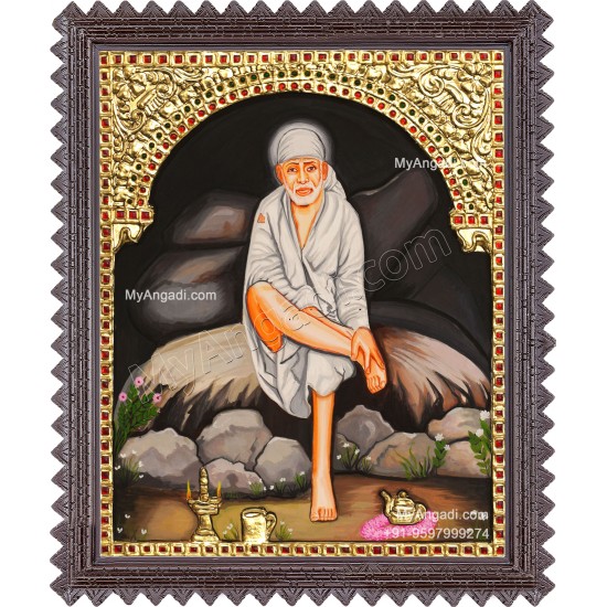 Saibaba Tanjore Painting