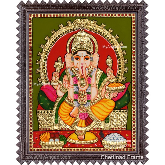 Ganesh  Tanjore Paintings