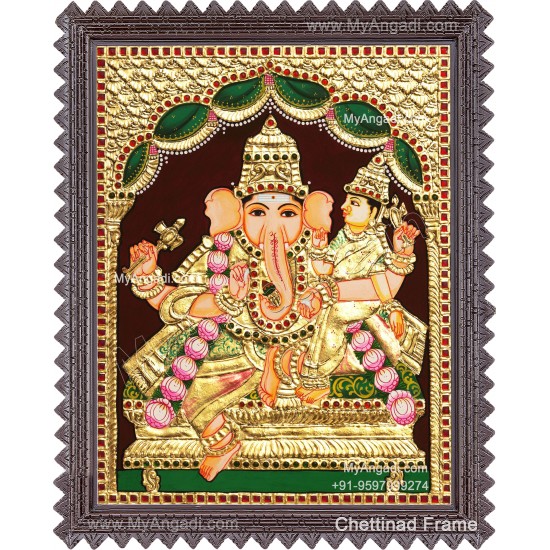 Sidhi Ganesha Tanjore Paintings