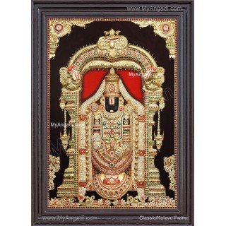 3D Balaji Tanjore Painting