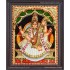 Saraswathi  3D Tanjore Painting