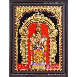Murugan 3D Tanjore Painting