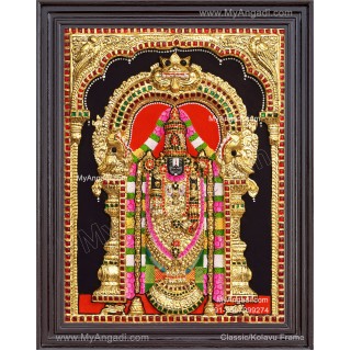 Balaji 3d Tanjore Painting