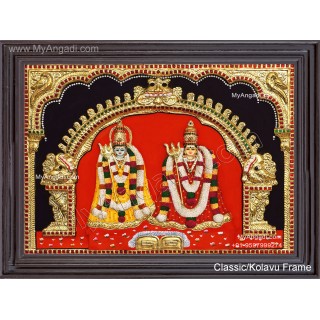 Appathal Paavathal 3D Tanjore Painting