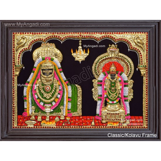 Annamalaiyaar  Unnamalaiyaar 3D Tanjore Painting