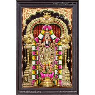 Balaji Lakshmi 3D Tanjore Painting