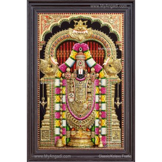 Balaji 3d Tanjore Painting