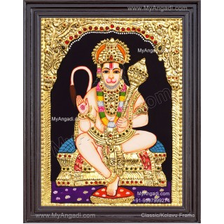 Hanuman Tanjore Painting