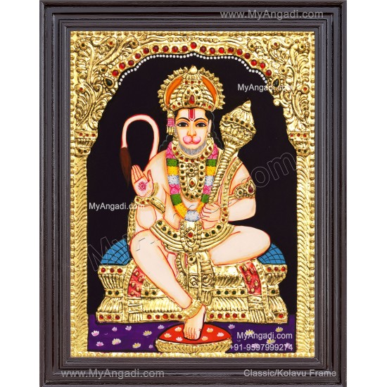 Hanuman Tanjore Painting