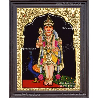 Murugan Tanjore Painting