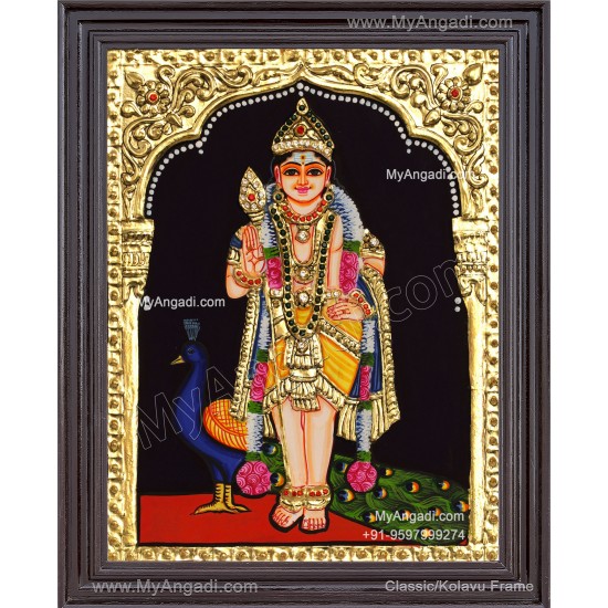 Murugan Tanjore Painting