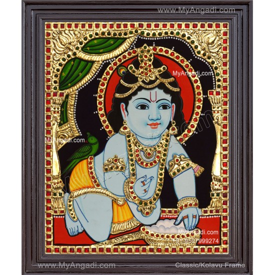 Krishna Tanjore Painting