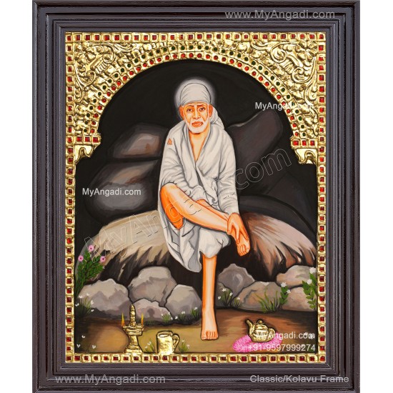Saibaba Tanjore Painting