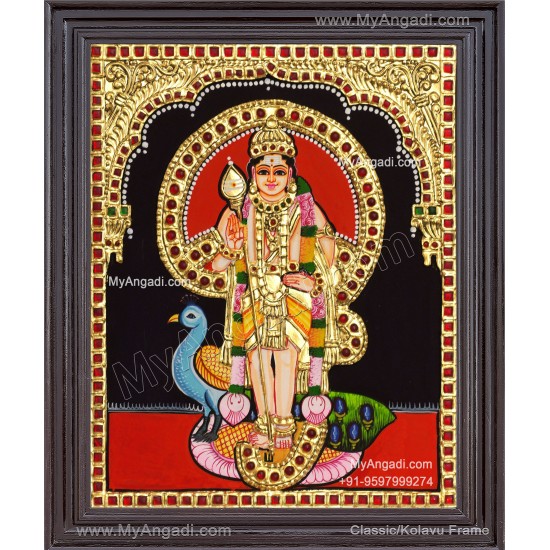 Murugan Tanjore Painting