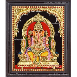 Ganesha Tanjore Painting