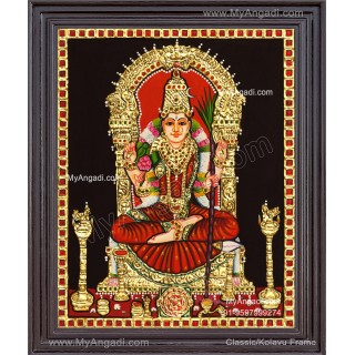 Kamatchi Tanjore Painting, Amman Tanjore Painting