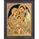 Mary Joseph Jesus Tanjore Painting