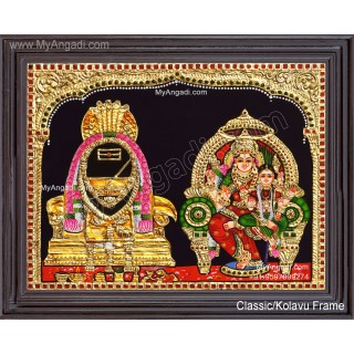 Shivalingam Lalitha Kamatchi Tanjore Painting